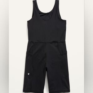 OLD NAVY KIDS Powersoft Sleeveless Cropped Bodysuit